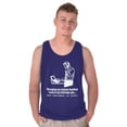thumbnail image 4 of Full Time Job Fantasy Football Sports Tank Top Sleeveless Tee Men Brisco Brands L, 4 of 5