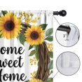 thumbnail image 4 of Blackout Kids Curtains,Home Sweet Home Sunflower Wreath Childrens Insulated Curtains Set Of 2,Bedroom Essentials,Toddler Room Decor 52x63in(132x160cm), 4 of 4