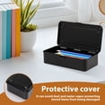 thumbnail image 4 of Threns 2 Pcs Trunk Tool Box with Lid Multipurpose Iron Storage Box Rectangular Metal Container Metal Storage Organizer for Scrapbook Stamps, 4 of 10