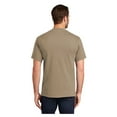 thumbnail image 2 of Port & Company Men's Classic Fit Tall Essential Cotton T-Shirt Sand Large Tall, 2 of 6