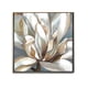 thumbnail image 1 of Cuadro Decorativo moerno Flor Elegante Marco Dorado Blanca Impresion Digital Texturizada Listo para Colgar Maxigráfica Shop Cuadro Flor Elegante, 1 of 6