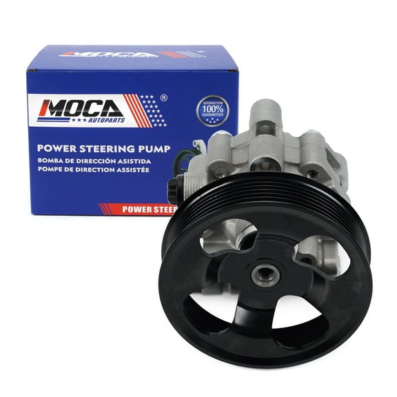 MOCA AUTOPARTS Power Steering Pump with Pulley Fit for 2001-2003 Toyota RAV4 2.0L & 2007-2009 Lexus RX350 3.5L & 2005-2015 Toyota Tacoma 4.0L