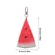 thumbnail image 3 of Llavero de sandía | Diseño de fruta adorable, metal duradero | Amuleto divertido para mochila o bolso, rojo-verde vibrante, regalo único para amigos, adultos | 1-Pack, 3 of 8