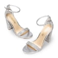 thumbnail image 4 of BURUDANI Women's Hi-Chunk High Heel Pump Sandals, 4 of 4