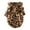 Brown, variant on WBQ Leopard Dog Hoodie Coat Pet Winter Thicken Jacket Doggy Thermal Coat Puppy Outfits Clothes Cat Sweatshirt Apparel, Pink S
