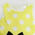 thumbnail image 5 of Kids Girl Polka Dots Princess Costume 50s Audrey Vintage Sleeveless Swing Birthday Party Rockabilly Dress 2-13Y, 5 of 8