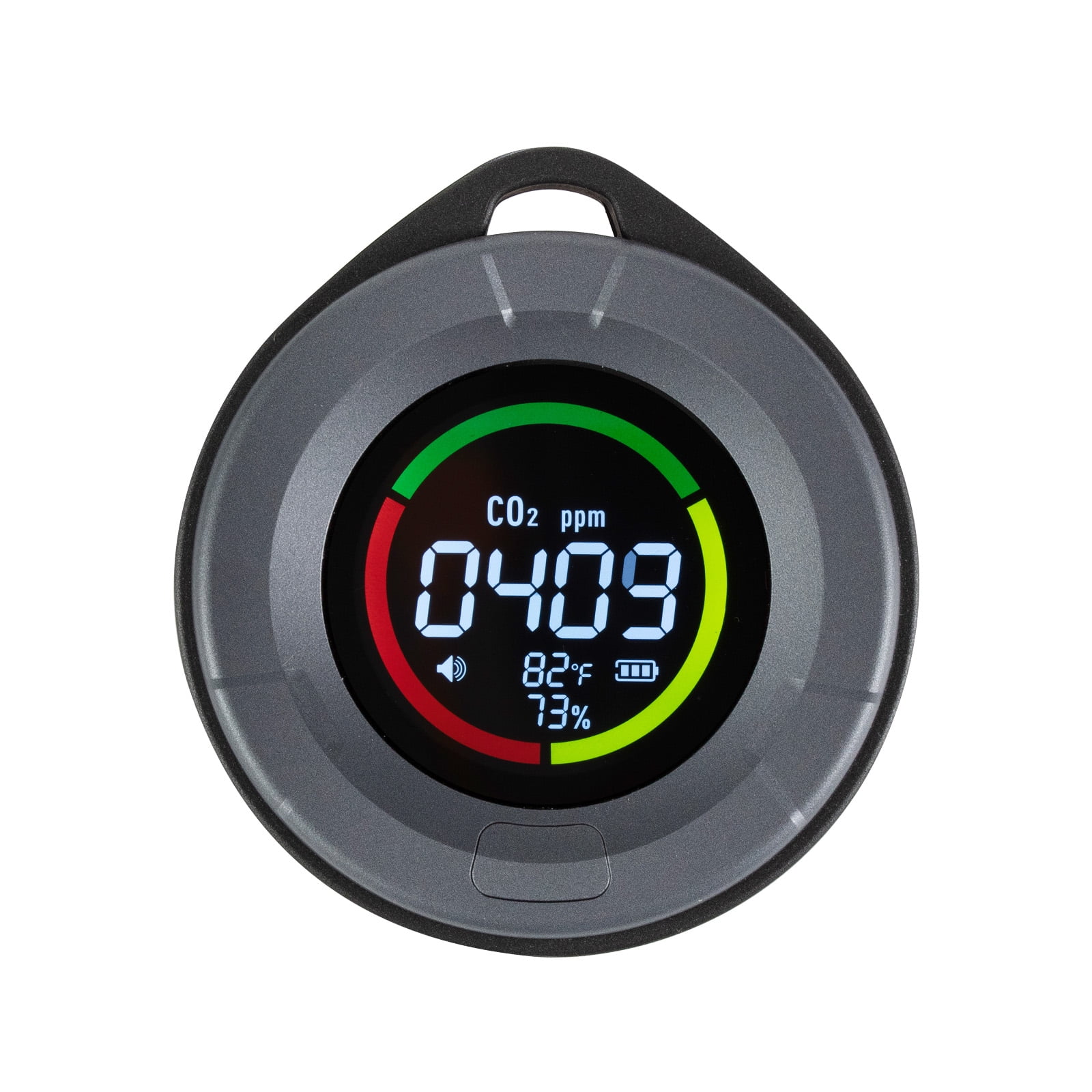 VEVOR Carbon Dioxide Monitor, CO2 Controller with Temperature and Humidity Display, NDIR Sensor, CO2 Sensor for Outdoors, Home, Office, Car, Lightweight & Portable