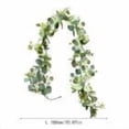 thumbnail image 3 of Fasiaou Artificial Ivy Garland Fake Hanging Vines 12ft Green Leaves for Home Garden Wedding Party Wall Decor Indoor Outdoor UV Resistant Durable Realistic Foliage, 3 of 6