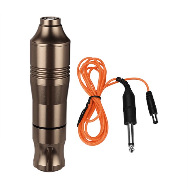 PENDIZA PENSA MÁQUINA MÁQUINA LONGILLA RUTARIA DE ALAMBRE Potente motor Aluminio Accesorios de aleación Maquillaje Gadgets Suministros Champagne profesional Advancent CE001299-03B