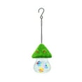 thumbnail image 2 of Lilgiuy Hummingbird Feeder for Courtyard Hanging, Cute Green Leak-Proof Compact Flocked House Bird Feeder Gift for Family Members, 2 of 5