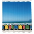 thumbnail image 3 of Ambesonne Travel Shower Curtain, Cape Town South Africa, 69"Wx70"L, Multicolor, 3 of 3