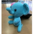 thumbnail image 3 of Kit de ganchillo Amigurumi de azul Paquete de material de muñeca de Zulema Muñecos de peluche tejidos a mano, 3 of 8