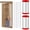 6.8" W X 47.5" L(2 Pack), variant on Finger Pinch Door Guard - Child Door Protector & Baby Proofing - 2 PCS Door Jam Shield Hinge Cover for 90 & 180 Degree Door Frames & Gates