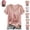 Hot Pink, variant on Mfakffe Breast Cancer Shirts for Women Breast Cancer Awareness Crew Neck Short Sleeve T-Shirt Floral Pink Ribbon Embroidery Print Casual Loose Tee