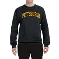 thumbnail image 2 of Wild Bobby Pittsburgh PIT American Football Cities | Classic Varsity College Style Fantasy Fan, Trendy Team Streetwear Sports Unisex Crewneck Sweatshirt, 2 of 6