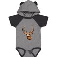 thumbnail image 3 of Inktastic Deer Head Hunter Boys or Girls Baby Bodysuit, 3 of 5