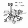 thumbnail image 4 of 3D Metal Puzzles DIY Manual Military F35 J20 SU-34 Fighter Aircraft Shuttle Helicopter Mars Probe Assemble Model Jigsaw Puzzles Apollo Lunar Rover, 4 of 6