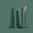 thumbnail image 1 of Paraguas plegable, sombrilla pequeña portátil, sombrilla de cápsula, sombrilla de doble uso para mujer, protección UV, sombrilla soleada, 1 of 5