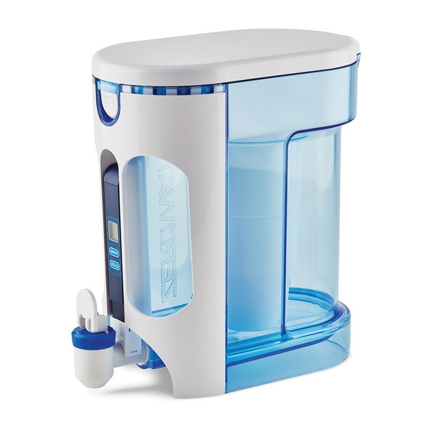 ZeroWater 12 Cup ReadyRead 5Stage Filtration Pitcher, Blue
