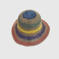 thumbnail image 6 of Siminsem Women Straw Panama Hat Wide Brim Fedora UPF 50+ Sun Protection Beach Hat Foldable Floppy Summer Brimmed Cap Packable Breathable Lightweight for Outdoor Camping Travel, Khaki, One Size, 6 of 7