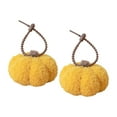 thumbnail image 2 of 2 llaveros de calabaza, colgante de muñeco de peluche, encantador colgante de calabaza de peluche, decoración de Halloween para niños y niñas., 2 of 8