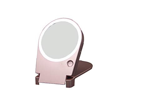 Floxite 10x Lighted Travel Home Mirror Rose Gold Com Floxite 10x Lighted Travel Home, Floxite 10x Lighted Travel And Home Mirror