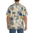 thumbnail image 5 of Xecao offers the Hawaiian Style for Men's Casual Short-sleeved Shirt, a button-up collared shirt with a pocket, perfect for beach vacations and yacht travel in the Small size., 5 of 7