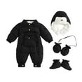 thumbnail image 2 of Cowsor Toddler Snowsuit Baby Boy Girl Winter Snow Ski Suit Clothes Hooded Jumpsuit Romper Coat Outwear, 2 of 7