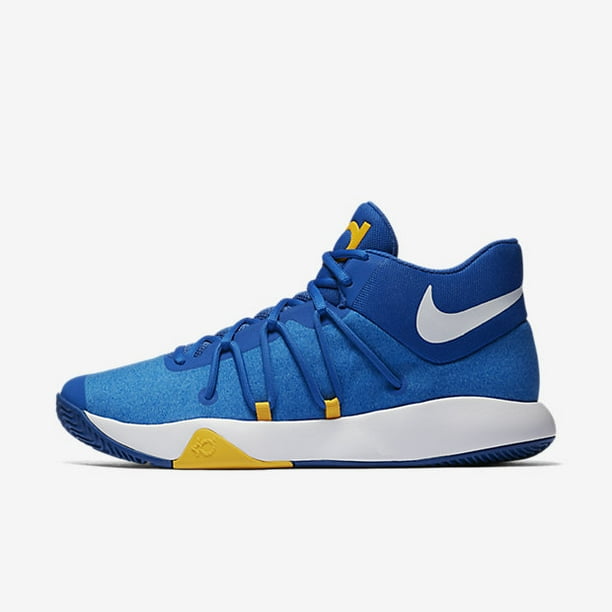kd blue and yellow shoes