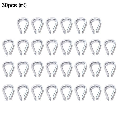 

304 Stainless Steel Sleeve Ring Chicken Heart Ring Steel Wire Rope Rigging