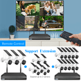 thumbnail image 3 of WEILAILIFE 4MP Wireless Solar Powered Security Camera System,WIFI Home Surveillance Camera System with 2-Way Audio, 3 of 14
