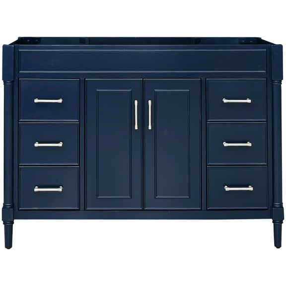 Avanity Bristol-V48 Bristol 48" Single Free Standing Vanity Cabinet Only - Blue