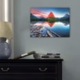 thumbnail image 5 of National Park Lake Canvas Wall Art, Montana Mountain Reflection Print, Alpine Sunset Landscape Artwork for Living Room Bedroom Office Decor, Ready to Hang, 5 of 6
