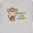 thumbnail image 4 of Inktastic Mommy's Little Monkey Boys or Girls Long Sleeve Toddler T-Shirt, 4 of 5