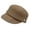 Camel, variant on Woolen Fedora Hat for Adult Fashion Solid Color Peaked Hat Women Men Riding Hat