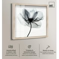 thumbnail image 2 of Midania I Shadowbox Print Blue Floral Art by Art Remedy, Blonde Frame, 30 x 30, 2 of 7