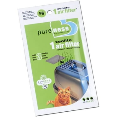 Van Ness Pets Odor Reducing Zeolite Cat Litter Box Air Filter
