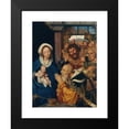 thumbnail image 2 of Quentin Massys 19x24 Black Modern Framed Museum Art Print Titled - The Adoration of the Magi (1526), 2 of 5