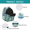 thumbnail image 4 of Bohemian Campus Backpack - Fits 17 Inch Laptop & Textbooks | Heavy Duty Tribal Design with Multiple Storage Zones for Dorm, Library & Travel, 4 of 6