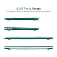 thumbnail image 3 of Compatible avec MacBook Air 13 Pouces Case 2022, 2021-2018 Release A2337 M1 A2179 A1932 with Retina Display Touch ID, Plastic Hard Shell with Keyboard Étui, 3 of 7