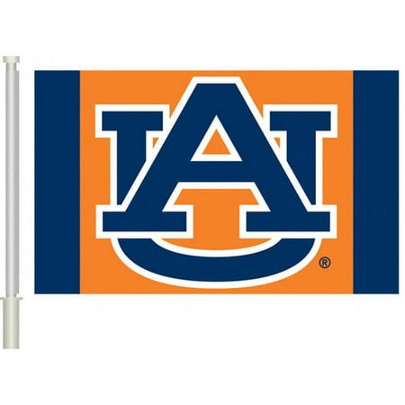 NCAA - Auburn Tigers 11x18 Double Sided Car Flag - Set of 2