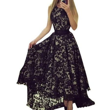 Wedding Gown Sachet - Womens Formal Long Lace Dress Prom Evening Party Cocktail Bridesmaid Wedding Gown Ballgown