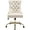 White, variant on Upholstered Tufted Office Chair with Golden Metal Base, Adjustable Desk Chair Swivel Office Chair Armless Office Chair for Bedroom Livingroom Game Study Makeup Chair