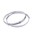 thumbnail image 4 of Accesorios de Piezas de Aros de Tambor a Presión Sunnimix Aleación de Zinc 1,2 Mm 12 Pulgadas 6 Agujeros, 4 of 8