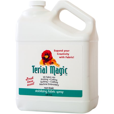 UPC: 0853684004020 | Terial Magic Fabric Stabilizing Spray Refill-128 Fl Ounces