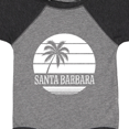 thumbnail image 4 of Inktastic Santa Barbara California Palm Tree Boys or Girls Baby Bodysuit, 4 of 5