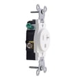 thumbnail image 3 of Receptáculo de hoja recta Leviton 5801-KWS 20A 125V, 3 of 3