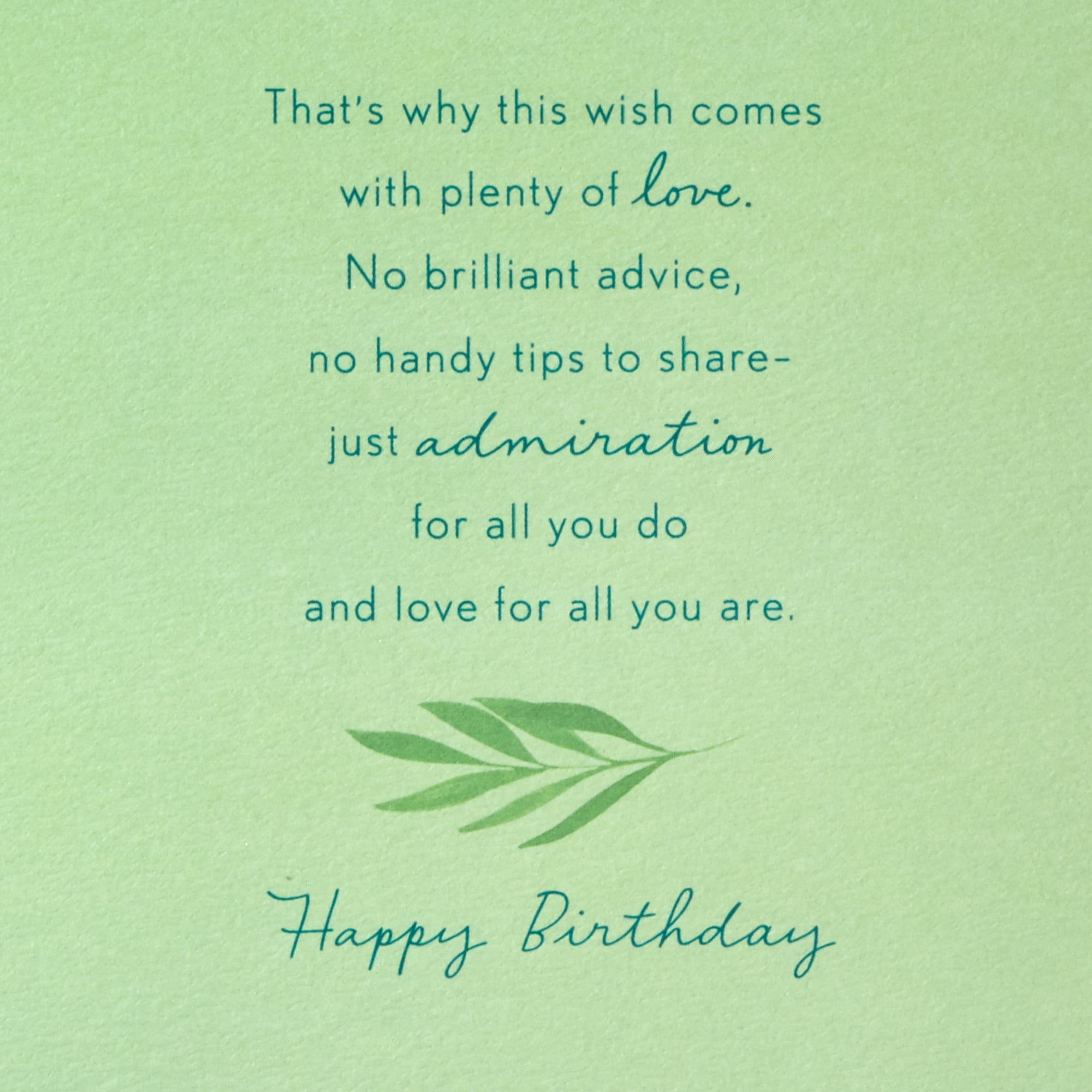 Hallmark Birthday Card for Son (Sending Love for All You Are)