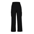 thumbnail image 6 of Lenpel Wide Leg Cargo Pants for Women Baggy Lightweight Travel Hiking Trousers Fashion Streetwear Pants, 6 of 7