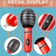 thumbnail image 3 of 12 Pieces Inflatable Microphones Blow Up Microphone Plastic Microphone Props Blow Up Microphones Toys For Musical Concert Themed Party Role Play Stage, 3 of 4